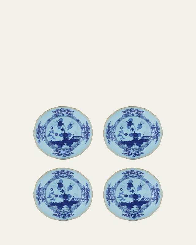 Oriente Italiano Iris Dessert Plates, Set of 4